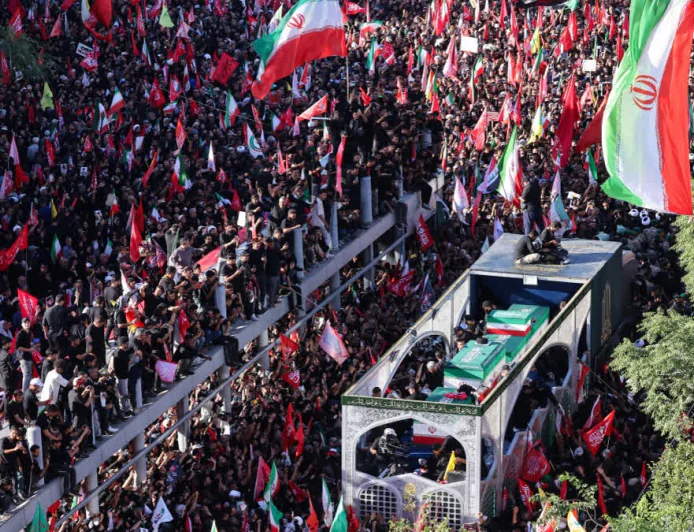 Iran buries Khamenei as fresh fighting with US erupts