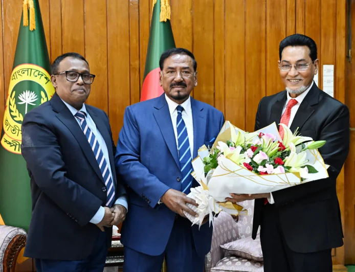Acting President Hafiz Uddin Ahmad Assumes Office