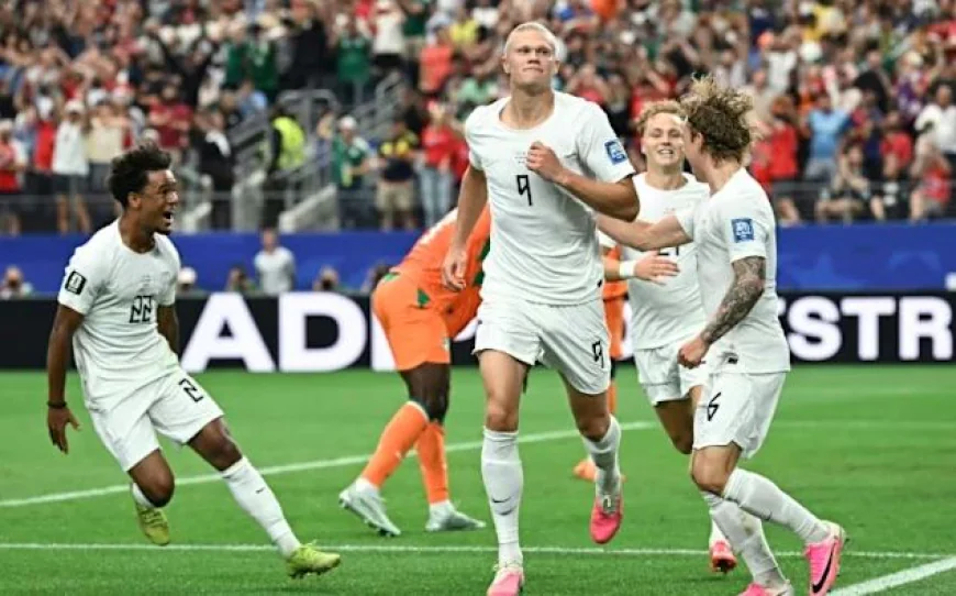 Haaland Fires Norway into World Cup Last 16, Sets Up Brazil Clash