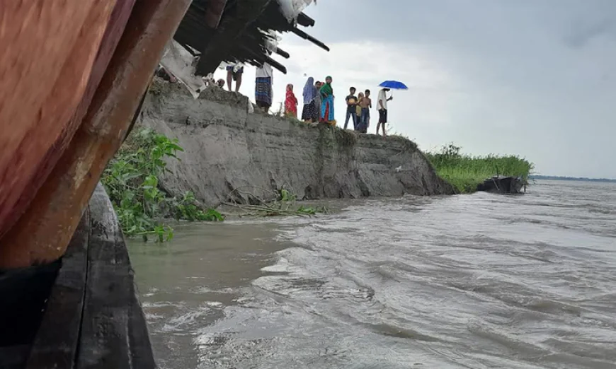 River Erosion Worsens Across Several Areas of Gaibandha