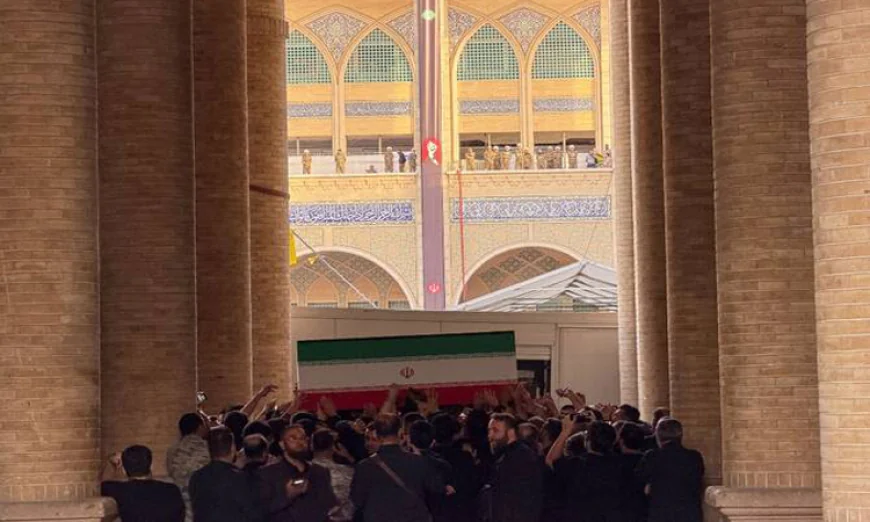 Supreme leader’s body arrives at Tehran religious complex for funeral