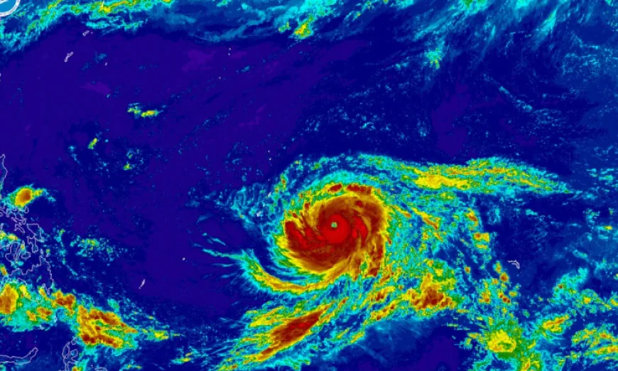 'Super Typhoon' Bavi heads toward US Pacific islands