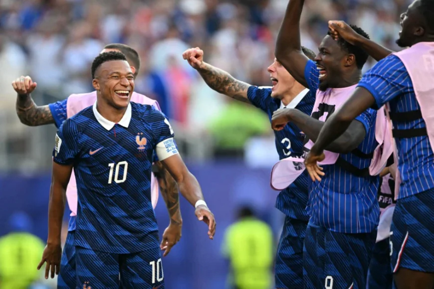 France edge past Paraguay to set up World Cup clash with Morocco