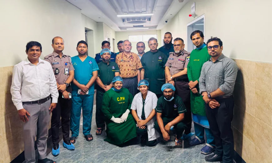 Central Police Hospital Performs First-Ever Successful Coronary Angioplasty