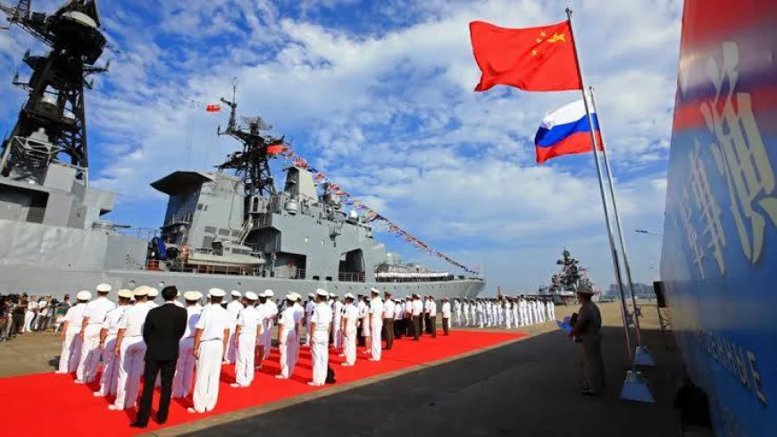 China, Russia Launch Naval Drills as Beijing Tests Missile