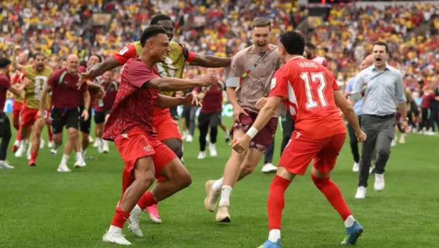 Switzerland Edge Colombia on Penalties to Reach World Cup Quarter-finals