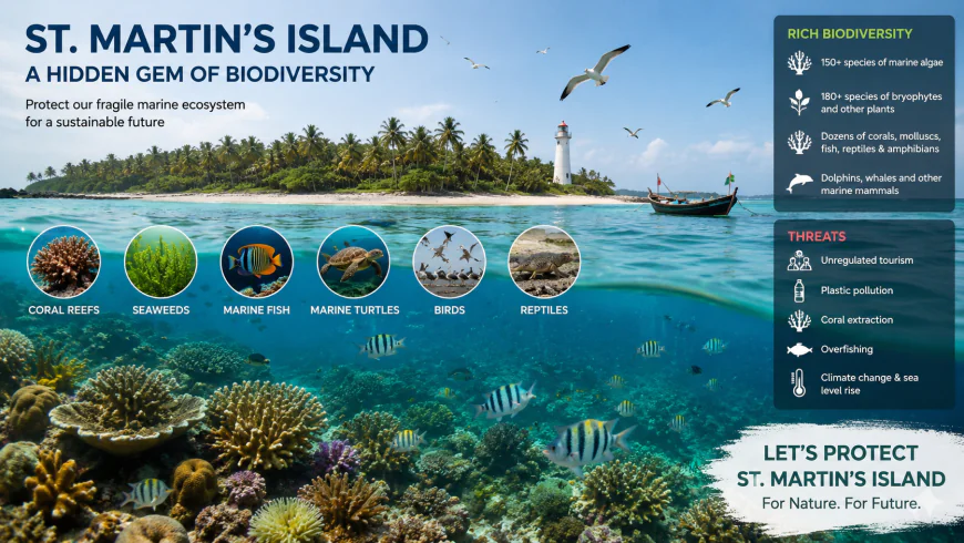 St. Martin's Island: Bangladesh's Fragile Marine Treasure