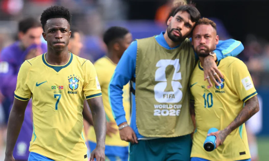 Vinicius apologizes to Brazil fans after World Cup disappointment