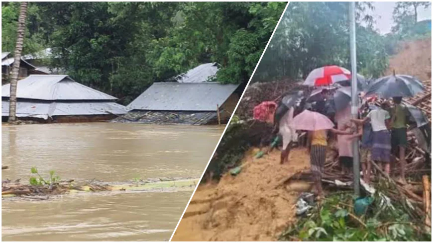 Floods Kill Over 50, Damage 80,000 Homes, 344 Schools in Ctg Division