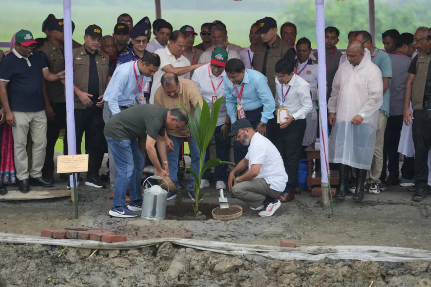 PM inaugurates tree plantation campaign in Gournadi