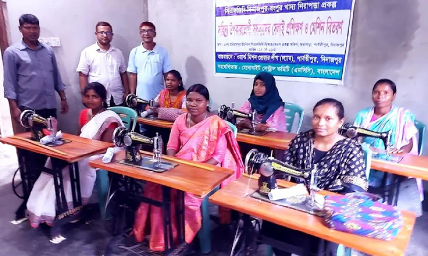 Vulnerable women receive sewing machines to boost livelihoods