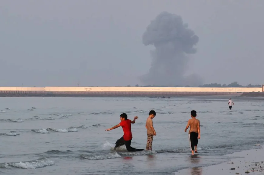 US military strikes Iranian military, maritime sites