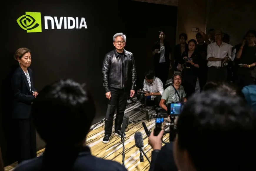 Nvidia CEO Jensen Huang's leather jacket sells for nearly $1m