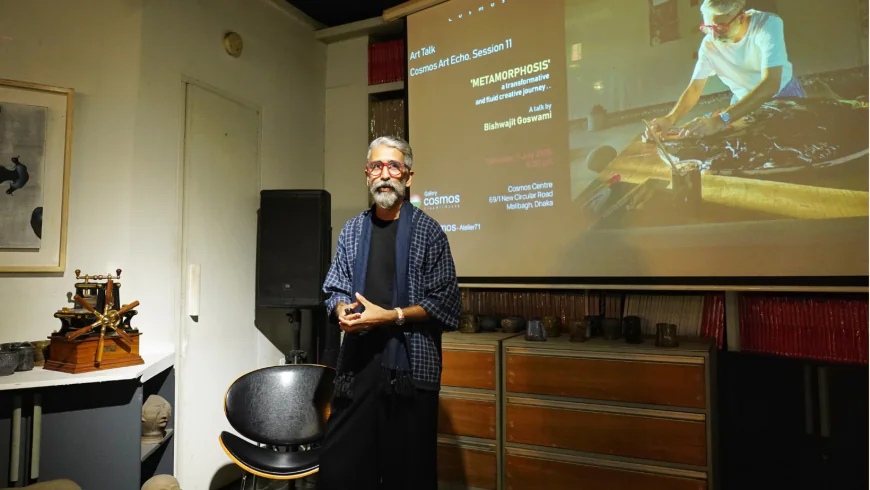 ‘Metamorphosis’: Bishwajit Goswami explores art, memory and transformation