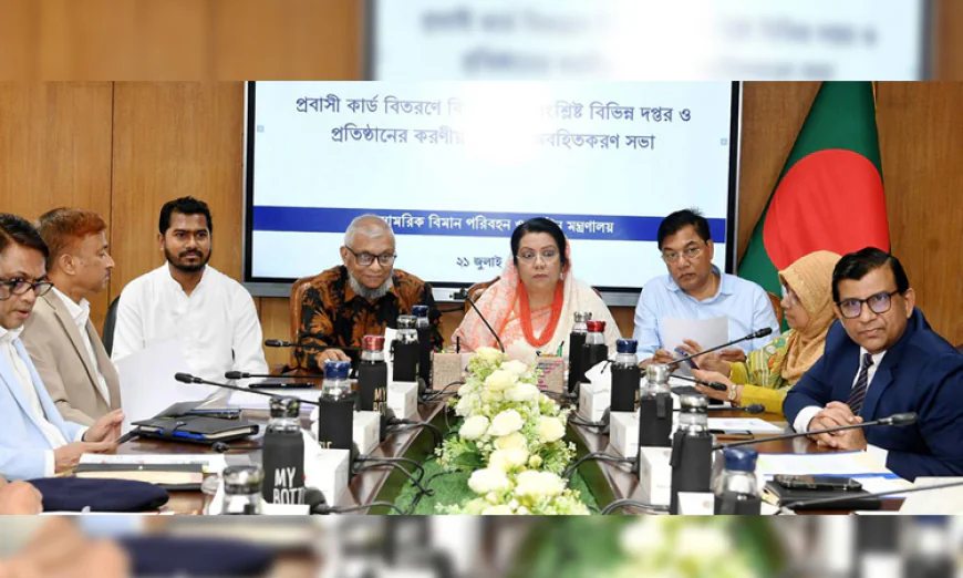 Special aviation benefits announced for Probashi Card holders