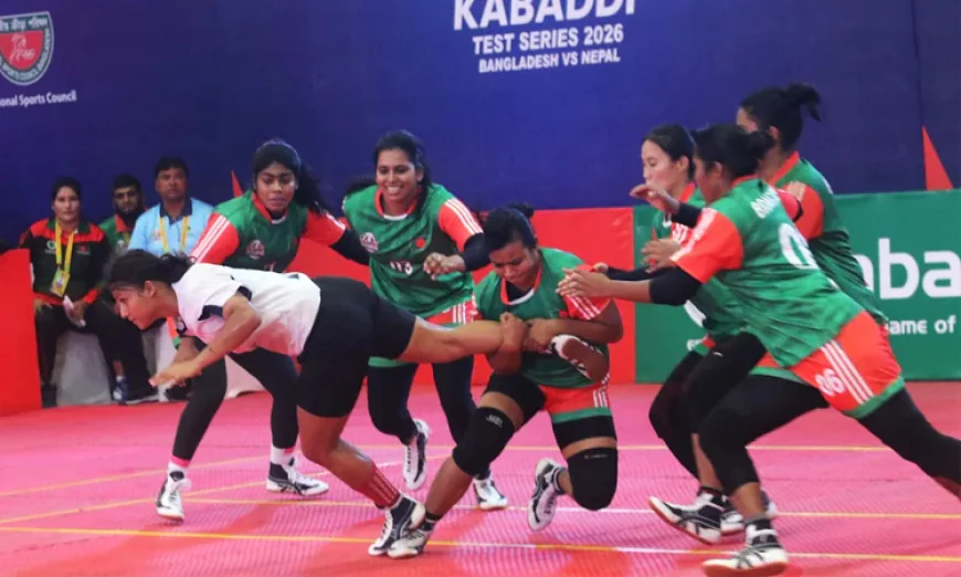 Bangladesh women eye series-ending victory in kabaddi Test