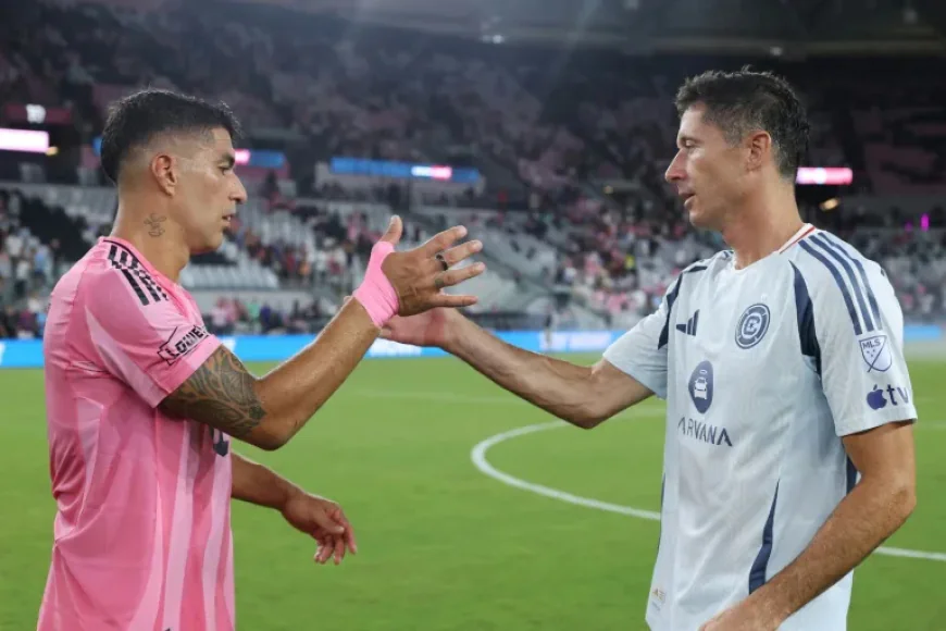 Messi-Less Miami Beat Fire 3-2 to Spoil Lewandowski's MLS Debut