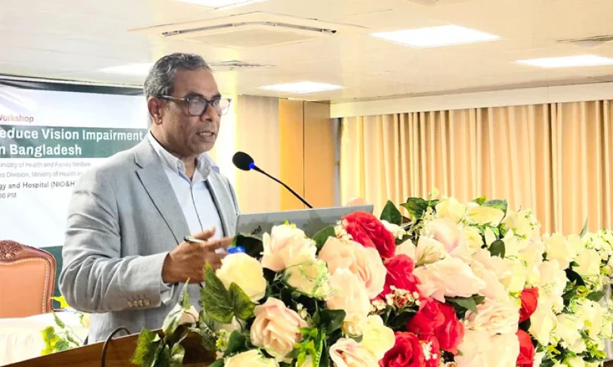 Bangladesh Aims to Eliminate Cataract Blindness Within Five Years: Muhit