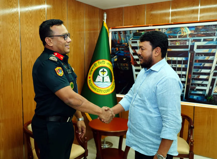 Jail Training Centre Commandant Pays Courtesy Call on RCC Administrator