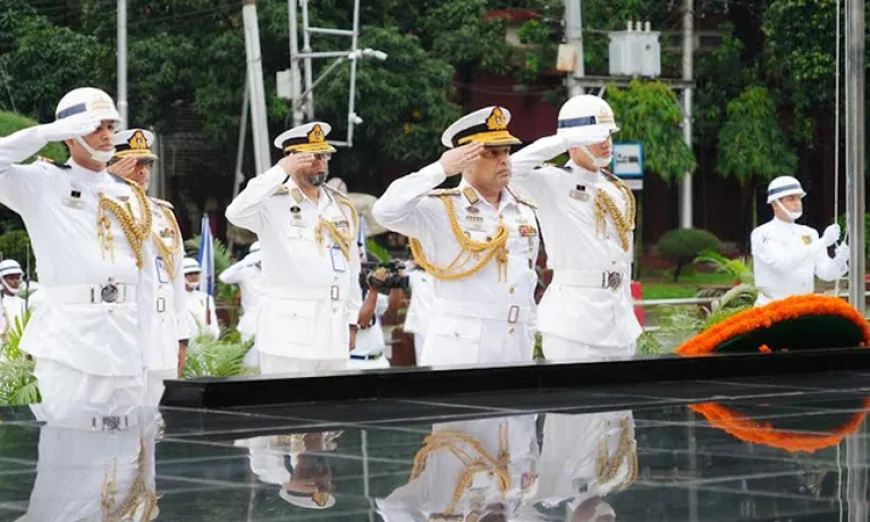 Navy Chief Pays Tribute to Shikha Anirban