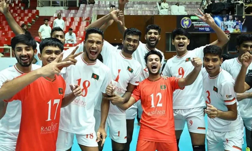 Bangladesh Secure Second Win in CAVA Men’s Championship