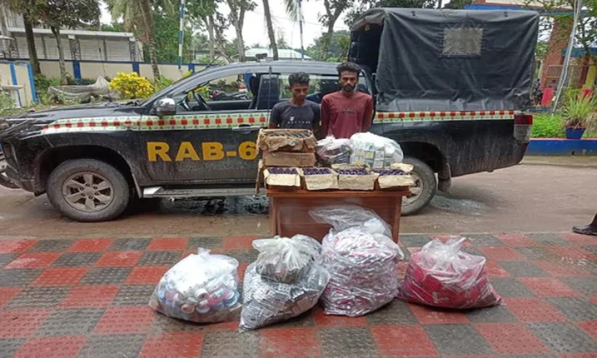 Two Held in Satkhira with Drugs and Illegal Indian Products