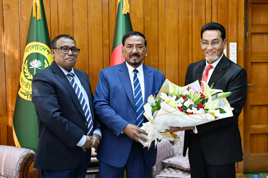 Acting President Hafiz Uddin Ahmad Assumes Office