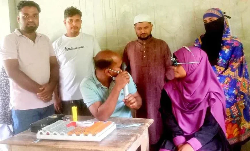 Eye camp provides treatment to over 500 in Dumuria