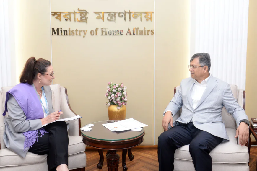 Human Trafficking Prevention Tops Home Minister's Talks with IOM Chief