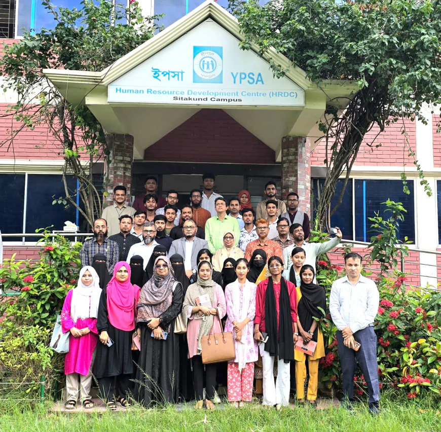 Training on climate change adaptation ends  To 2 batches of teachers, youth & students