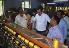 BIDA chief visits Rajshahi silk factory