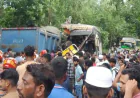 3 with two drivers, killed in a  Head-on collision in Shahrasti