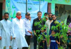 BIFFL plants trees with students of Lotachapli Govt Primary School