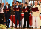 Four new ministers, two state ministers sworn in