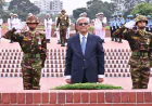 President Pays Tribute at National Memorial