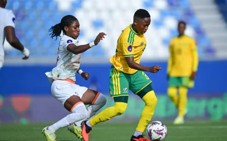 South Africa’s WAFCON Hopes in the Balance After Dramatic Draw