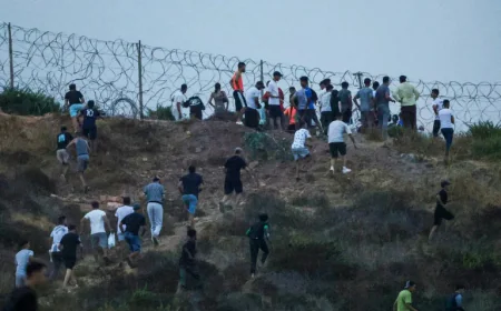 EU Faces Migrant Crisis in Spain’s North African Enclave