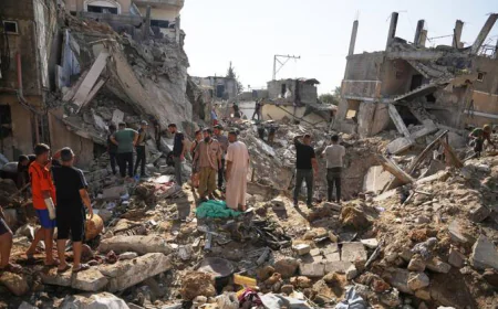 112 Bodies Recovered from Rubble, Say Gaza Authorities
