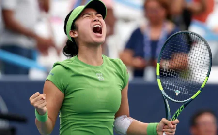 Eala Stuns Osaka, Sets Up Washington Final with Pegula
