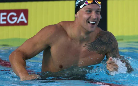Dressel, Walsh Capture 50m Freestyle Titles at US Championships