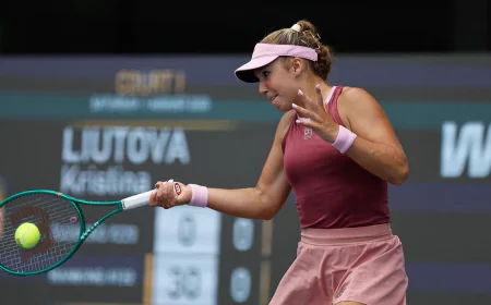 Russian Teen Liutova Reaches Maiden WTA Final in Memphis