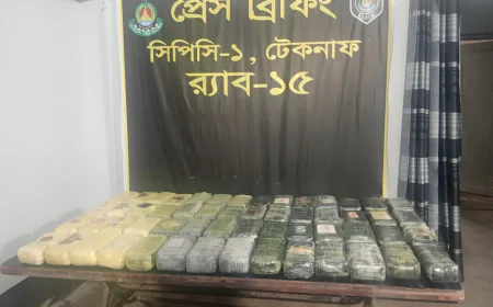 Two Arrested with 560,000 Yaba Tablets in Teknaf;  Syndicate Kingpins Still at Large