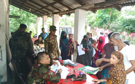 Matiranga Zone distributes Food  And Free Medical Services