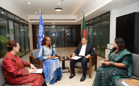 IOM Deputy Director General Calls on Bangladesh Home Minister