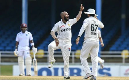 Pakistan close in on series-levelling victory against West Indies