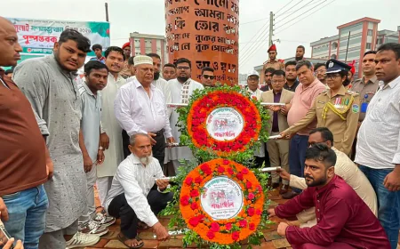 July Uprising Day marked in Jamalpur