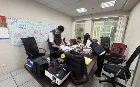 Taiwan probes 17 China-funded firms over high-tech talent poaching
