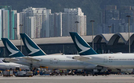 Cathay Pacific's first-half profit soars 71%