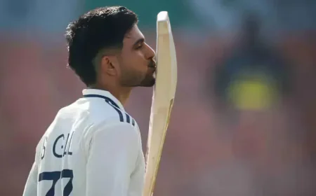 India's Gill ruled out of warm-up match with injury