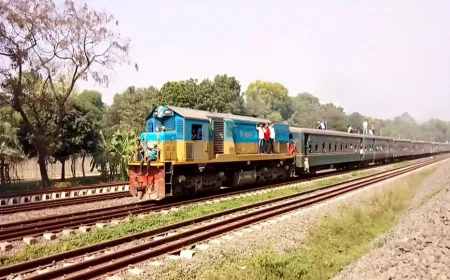 Jamalpur Commuter derailment disrupts rail services